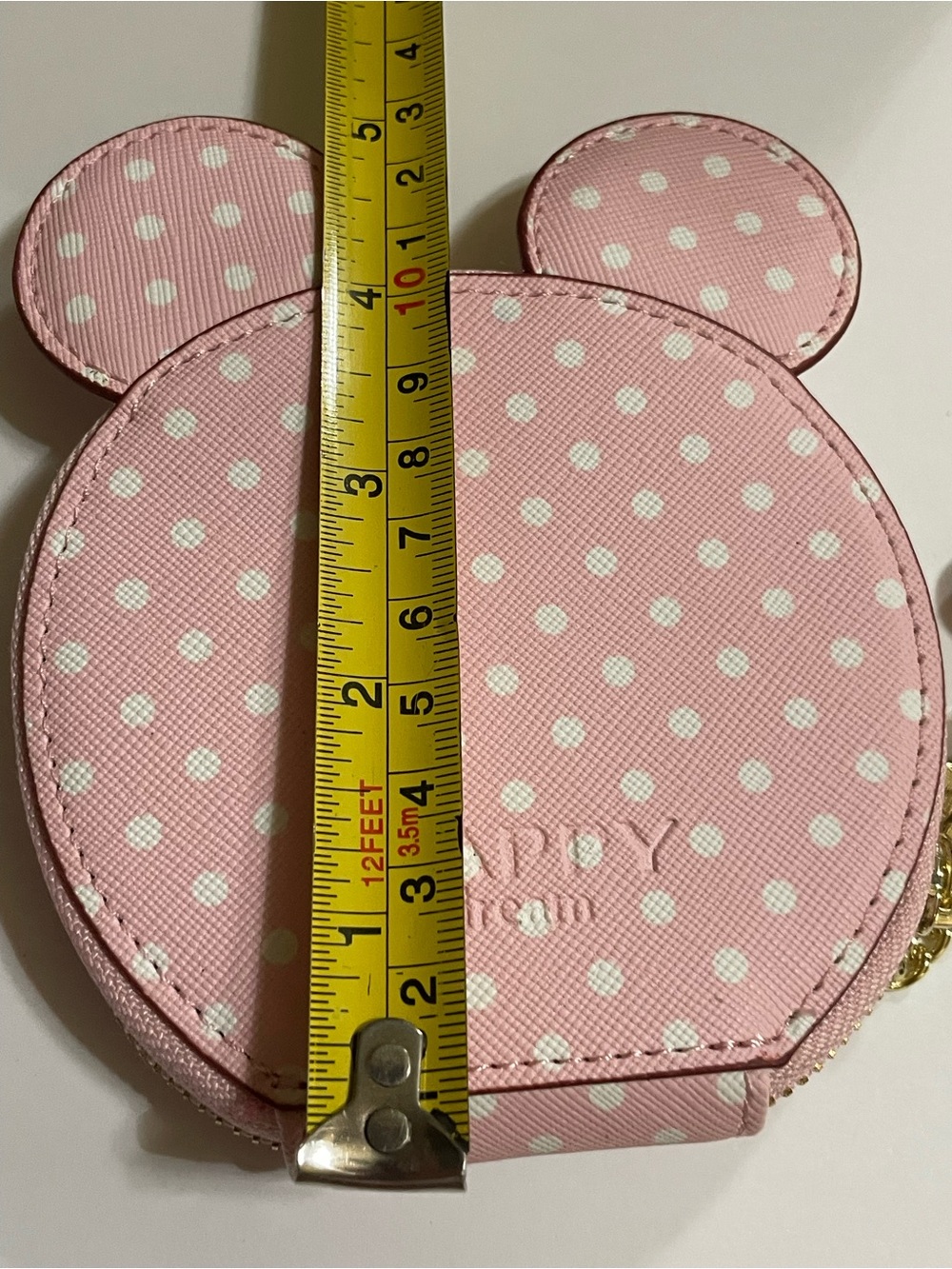 Pink Minnie Mouse Coin Purse Keychain #0734 - Picture 4 of 9